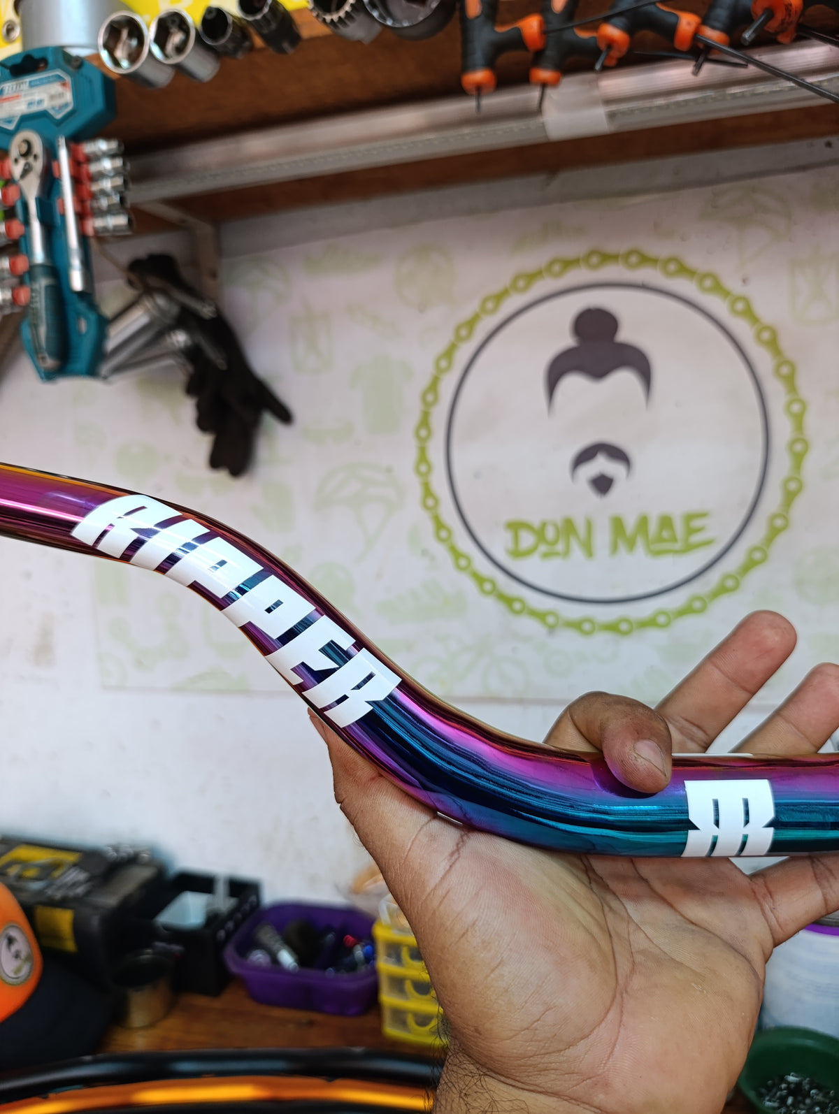 MANILLAR RIPPER REBEL TORNASOL 70 RISE , 31.8