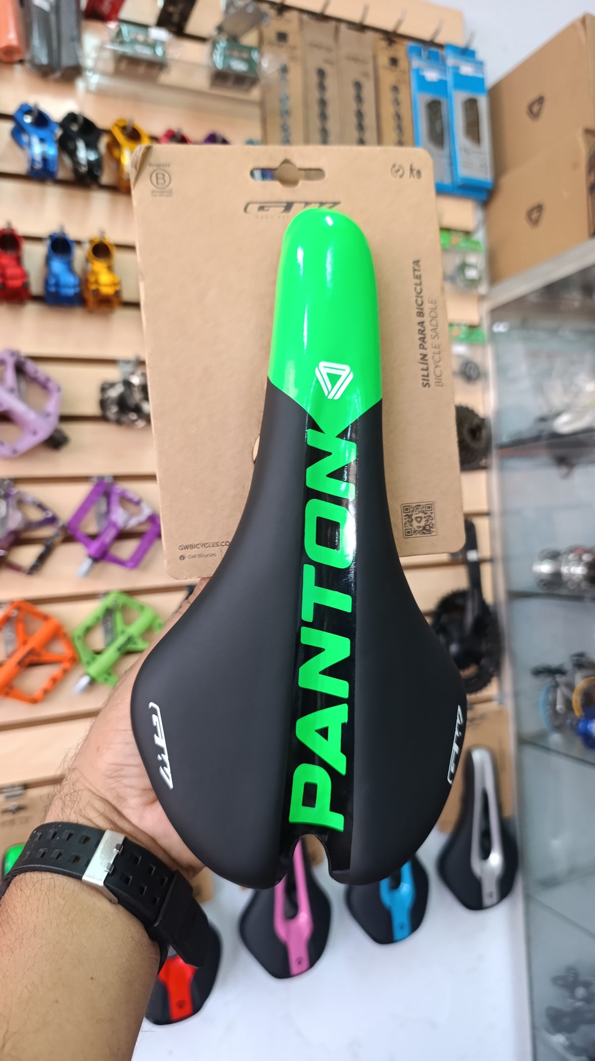 SILLIN RUTA/MTB RF 145MM PANTON GW VERDE