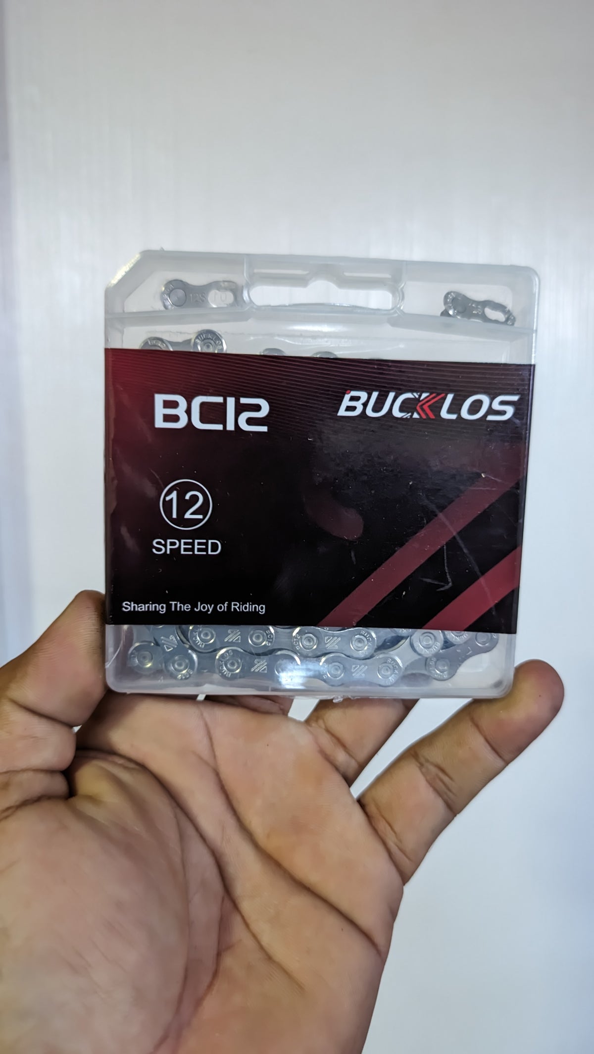 CADENA BUCKLOS PLATA -12V