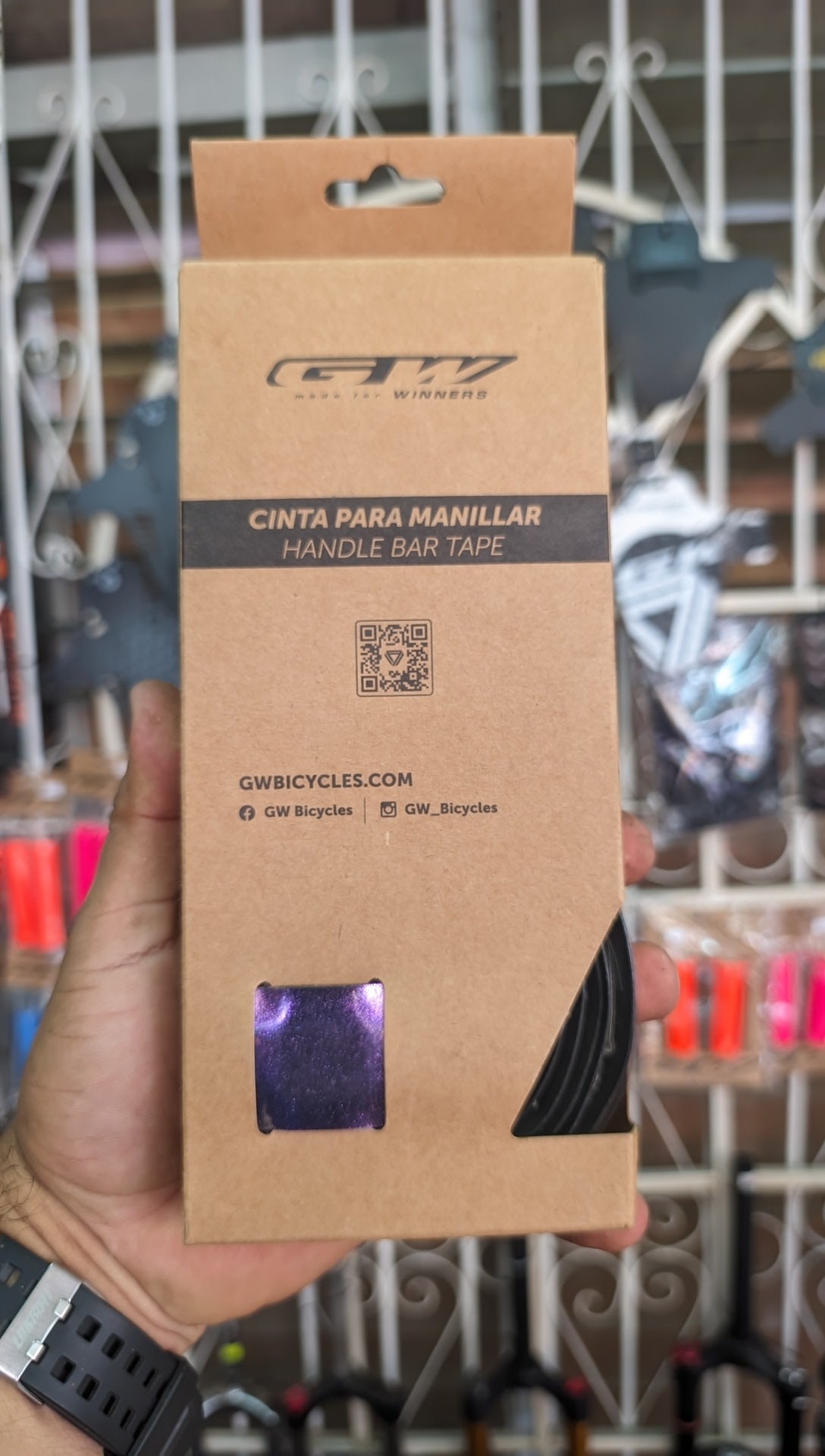 JUEGO DE CINTAS AURORA STARRY + EVA GW MORADO DEGRADO