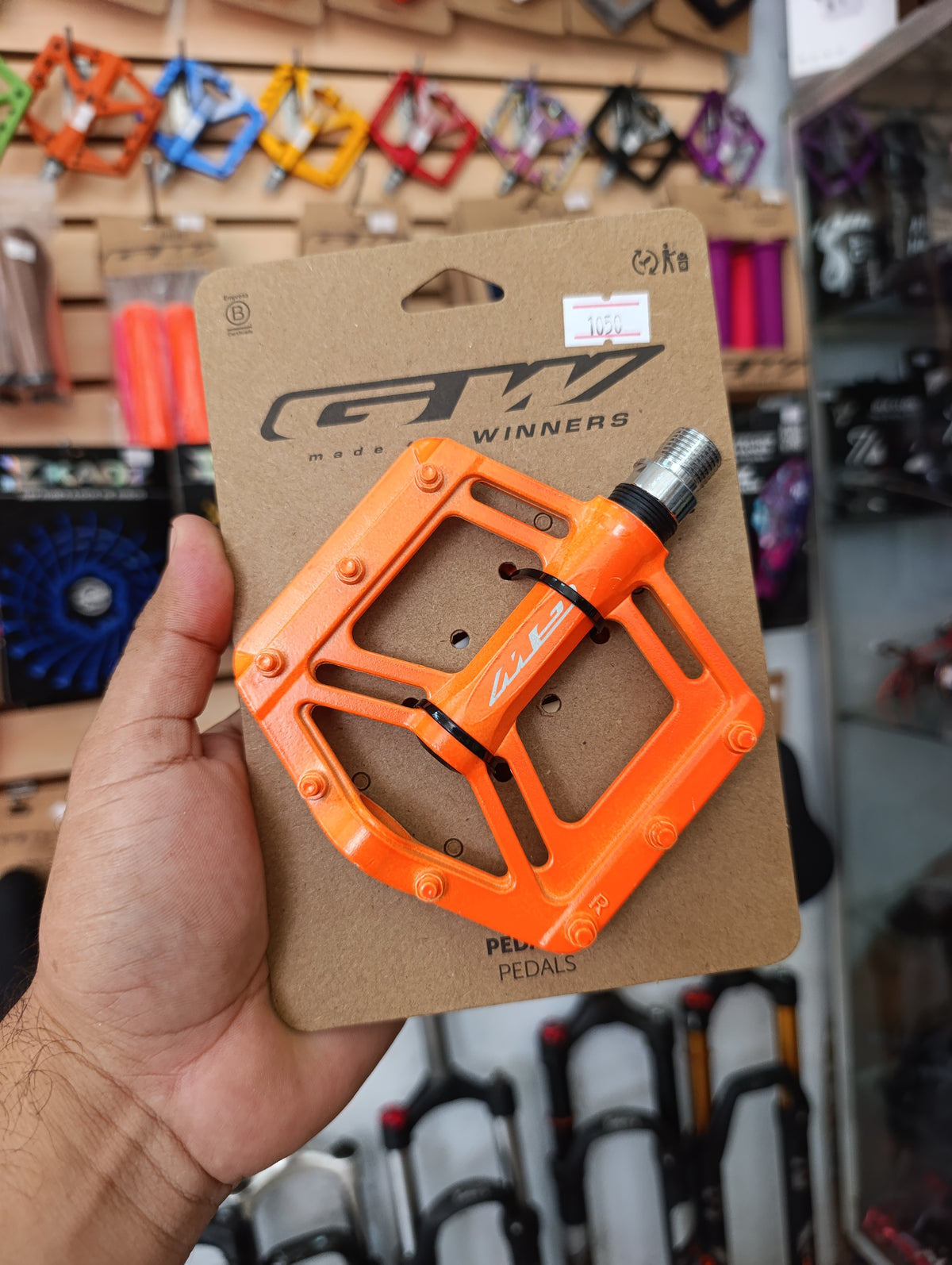 PEDALES MTB ALUMINIO GW-P999