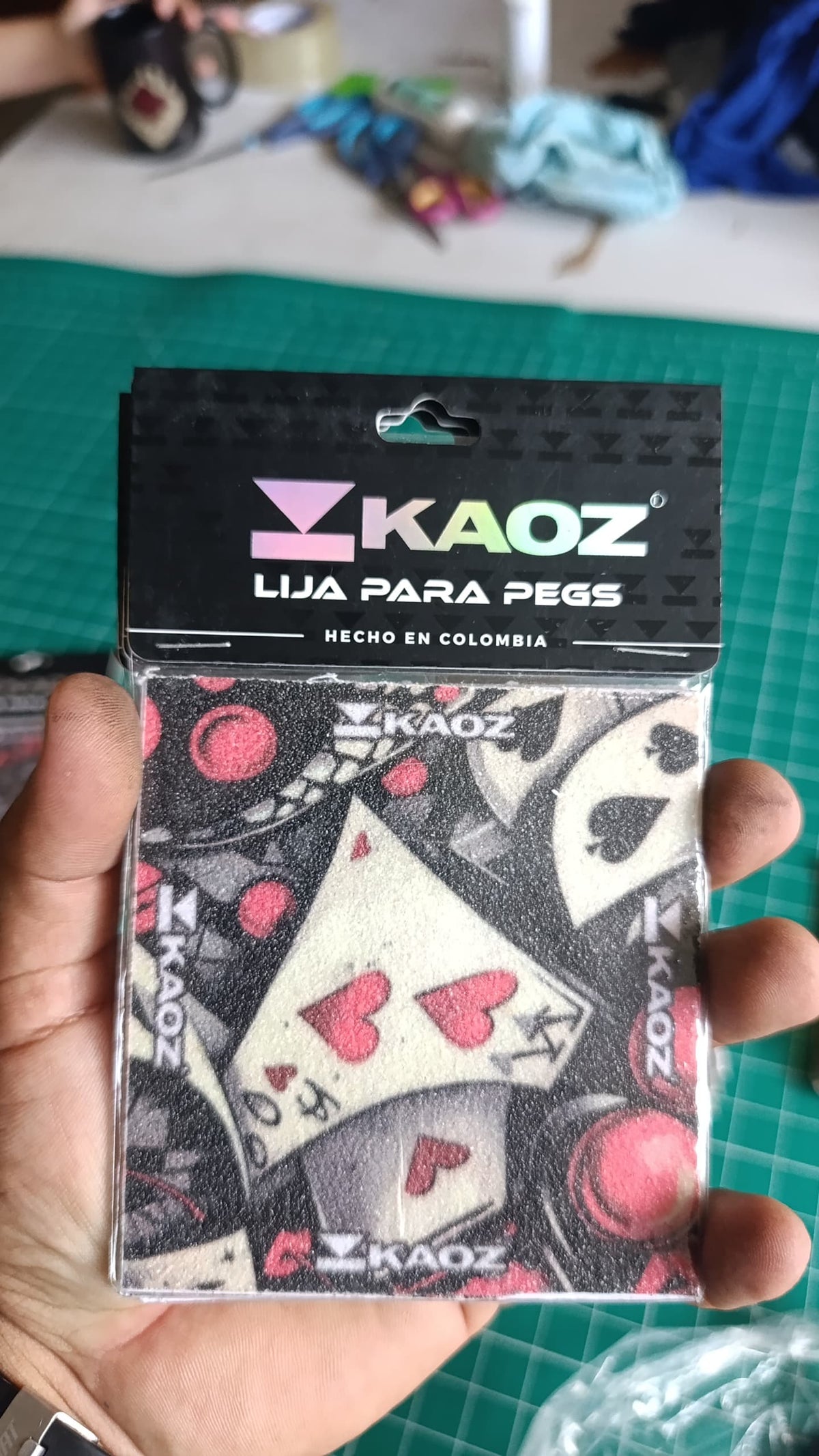 LIJA PARA PEGS KAOZ