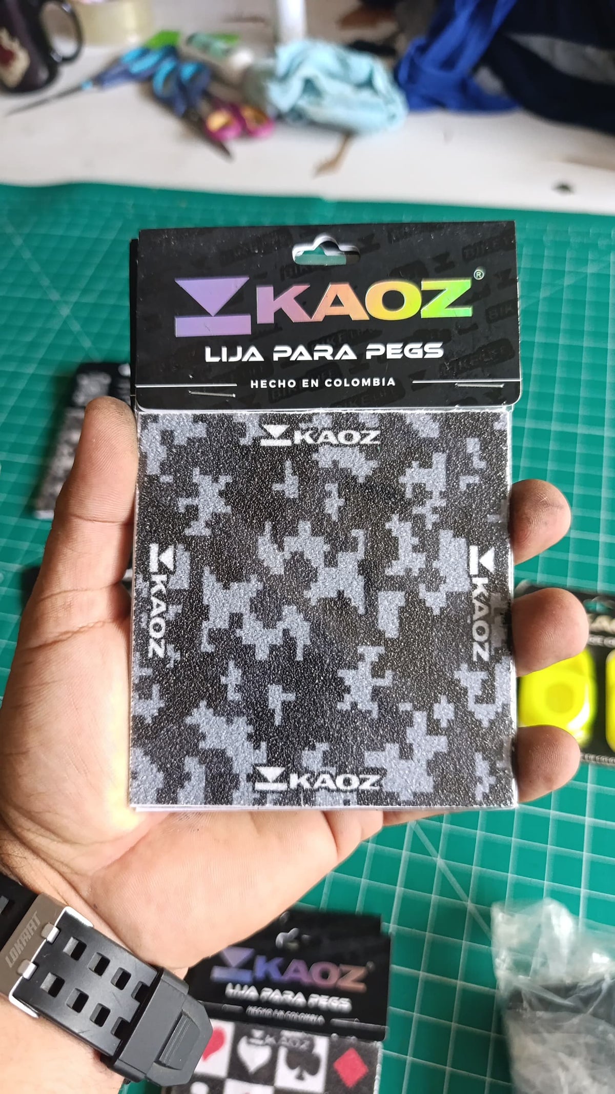 LIJA PARA PEGS KAOZ