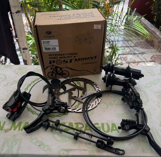 JUEGO DE FRENO HIDRAULICOS MAS DISCO 6T HD-M220/M500