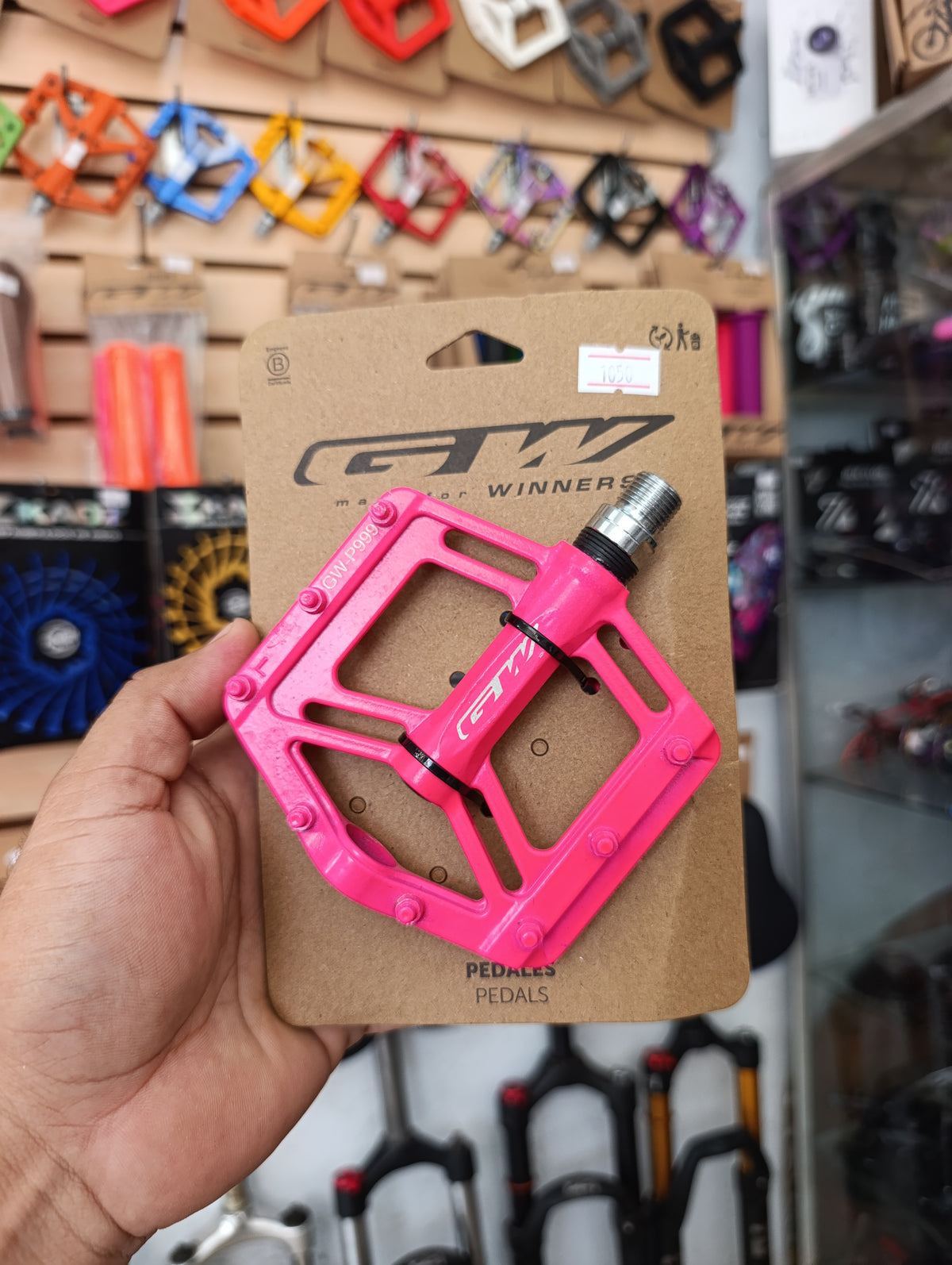 PEDALES MTB ALUMINIO GW-P999