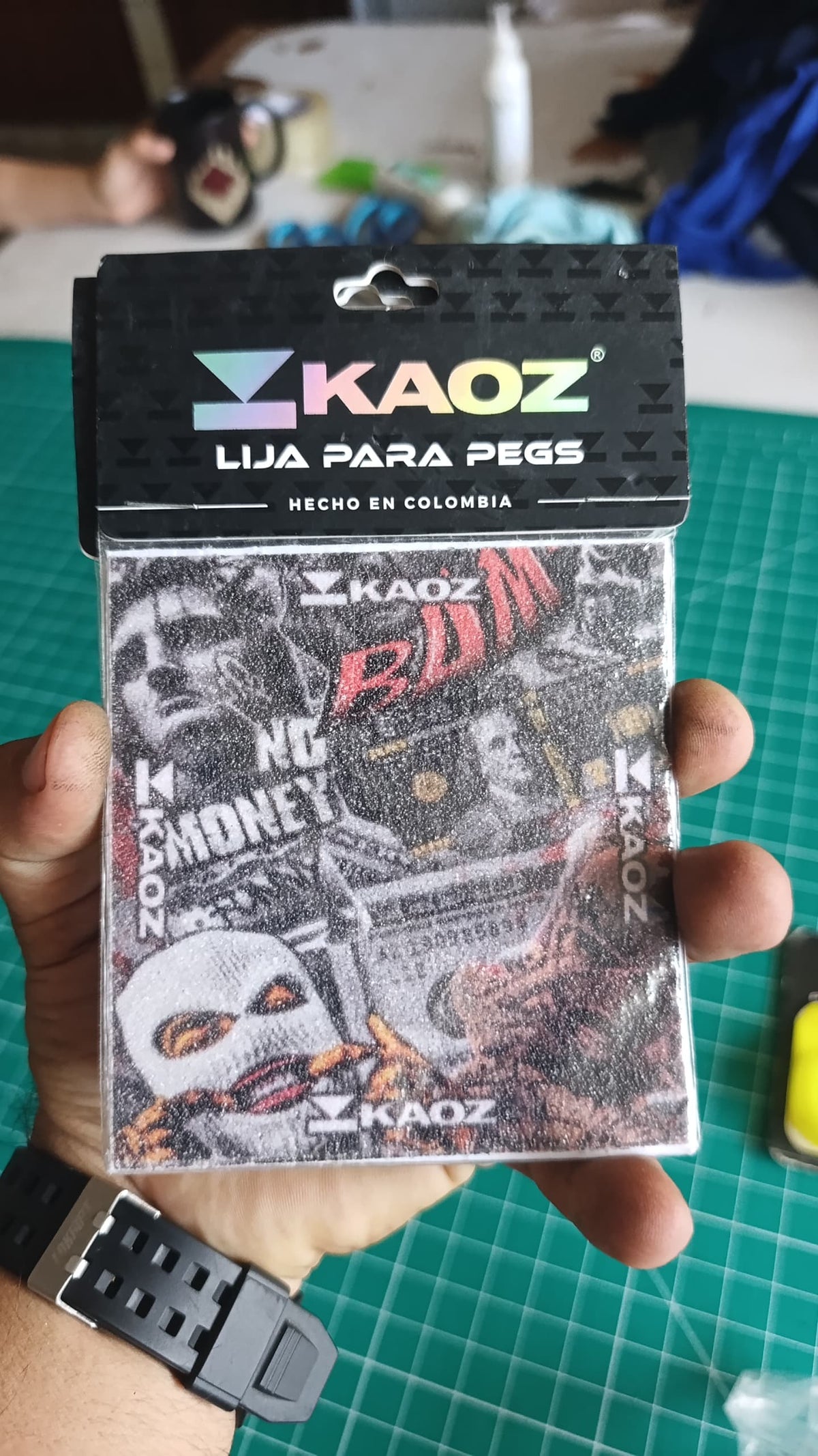 LIJA PARA PEGS KAOZ