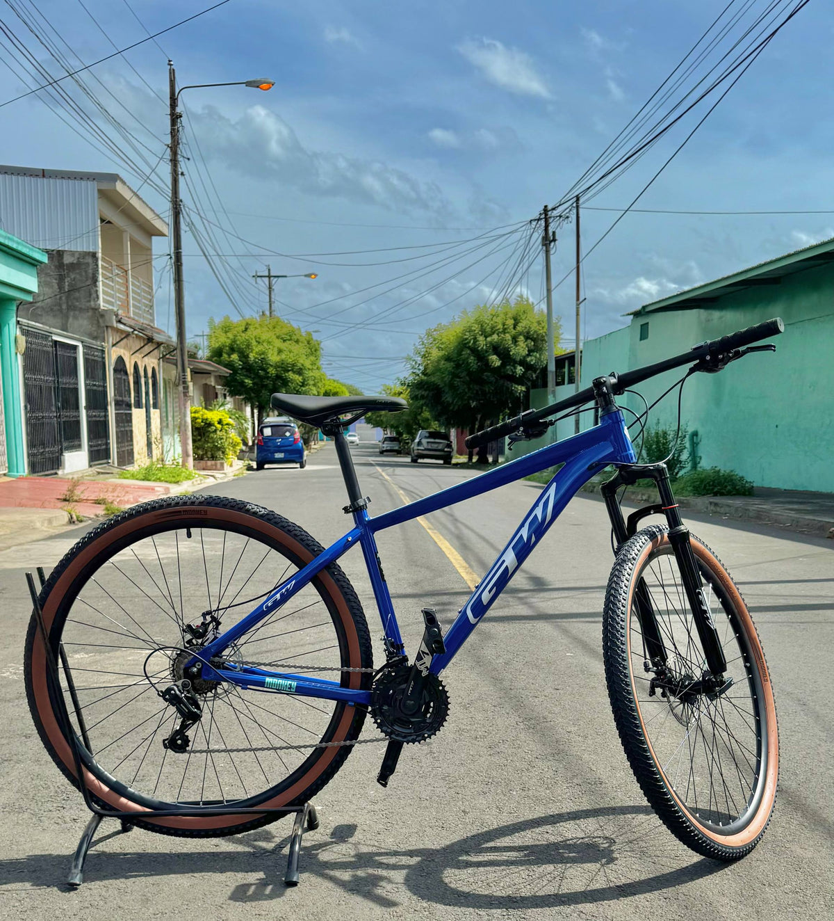 BICICLETA MTB 29P MONKEY ALUMINIO GW azul