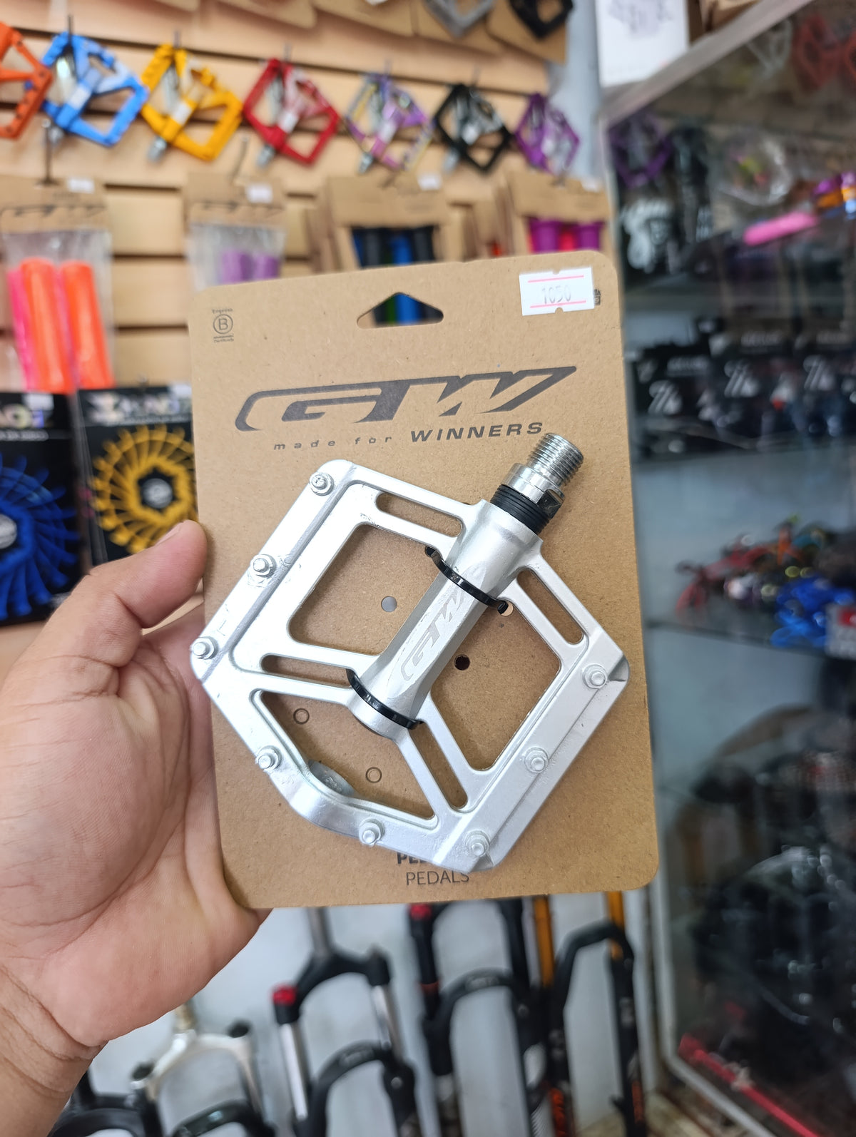 PEDALES MTB ALUMINIO GW-P999